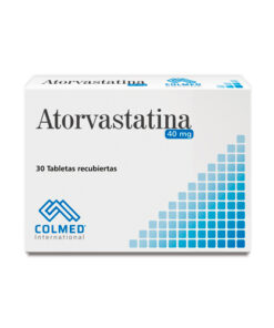ATORVASTATINA 40 MG COLMED CAJA X 30 TABS