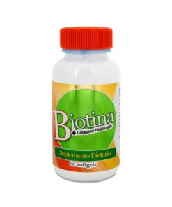 BIOTINA 900 MGC +COLAGENO COMERLAT FCO X 60 CAPS
