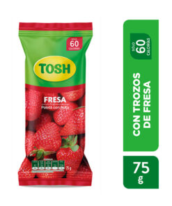 HELADO TOSH PALETA FRESA X 75 GR