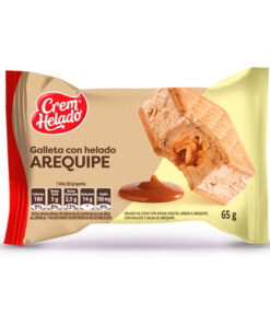 HELADO GALLETA AREQUIPE X 65 GR