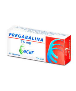 PREGABALINA  75 MG ECAR ** CAJA X 30 CAPS