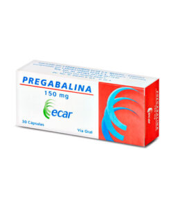 PREGABALINA 150 MG ECAR ** CAJA X 30 CAPS