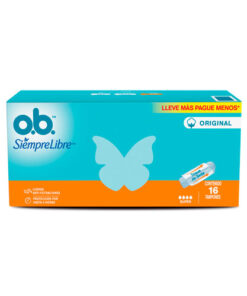 TAMPONES O.B ORIGINAL SUPER CAJA X 16 UNDS