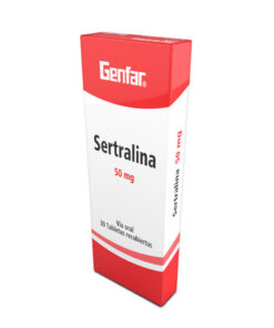 SERTRALINA  50 MG GENFAR CAJA X 30 TABS