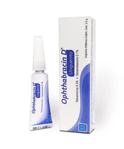 OPHTHABRACIN D UNGUENTO TUBO X 3.5 GR