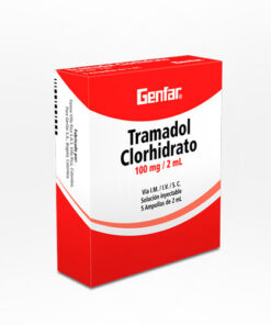 TRAMADOL 100 MG/2ML GENFAR CAJA X 5 AMP