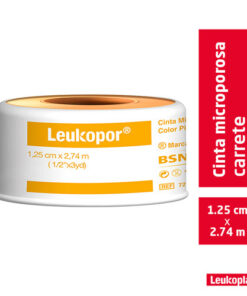 ESPARADRAPO LEUKOPOR PIEL 1/2 X 3 YDS