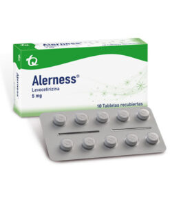 ALERNESS 5 MG CAJA X 10 TABS