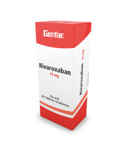 RIVAROXABAN 15 MG GENFAR CAJA X 30 TABS