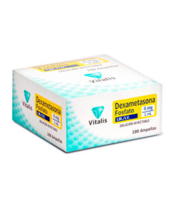DEXAMETASONA 4 MG/1ML VITALIS CAJA X 100 AMPS