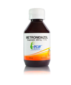 METRONIDAZOL SUSP 250 MG ECAR FCO X 120 ML