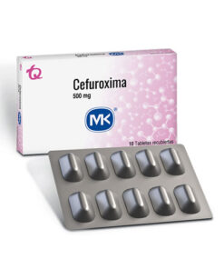 CEFUROXIMA 500 MG MK CAJA X 10 TABS