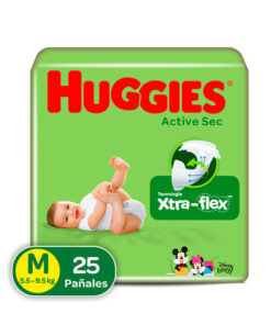 PANAL HUGGIES ACT/SEC ET2 M X 25 UNDS
