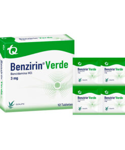 BENZIRIN VERDE EUCALIPTO CAJA X 12 TABS