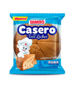 PONQUE BIMBO CASERO 3 LECHES X 220 GR