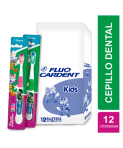 CEPILLO FLUOCARDENT KIDS CAJA X 12 UNDS