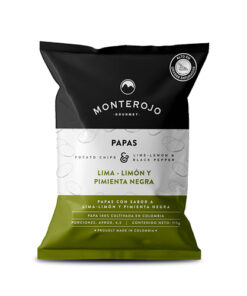PASAB. PAPAS MONTEROJO LIMA PIMIENTA X 100G