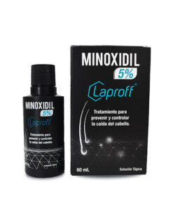 MINOXIDIL 5% LAPROFF FCO X 60 ML