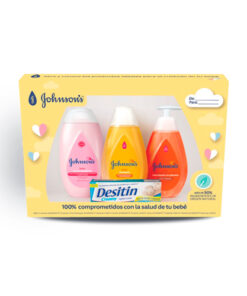 ESTUCHE J&J CHAMPU+BANO LIQ.+CREMA +DESITIN