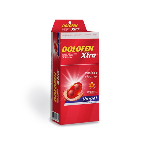DOLOFEN XTRA CAJA X 60 CAPS Farmavida Droguer a Online Salud Y 