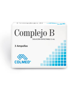 COMPLEJO B INY COLMED CAJA X 3 AMP