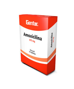 AMOXICILINA 875 MG GENFAR CAJA X 14 TABS
