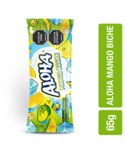 HELADO ALOHA PALETA MANGO BICHE X 65 GR