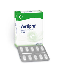 VERTIPRO 24 MG CAJA X 20 TABS