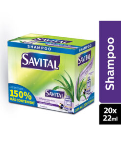 CHAMPU SAVITAL HIALURONICO CAJA X 20 S/S