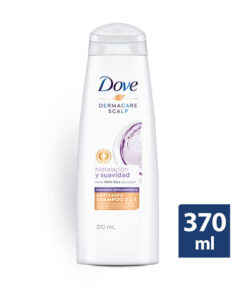 CHAMPU DOVE ANTICASPA 2en1 HIDRATA SUAVIZA X 370ML