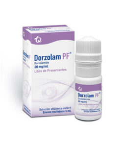 DORZOLAM PF SOL.OFT FCO X 5 ML