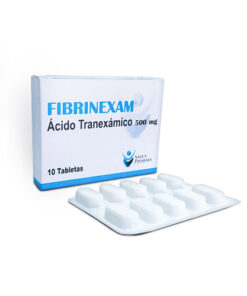 FIBRINEXAM 500 MG CAJA X 10 TABS