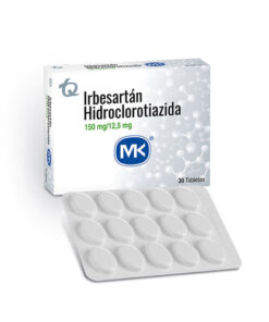 IRBESARTAN HCT 150 MG/12.5 MK CAJA X 30 TABS