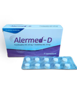 ALERMED D 60/25 MG CAJA X 10 TABS