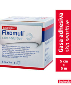 FIXOMULL SKIN SENSITIVE GASA 5CM X 5M X 1UND