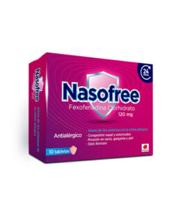 NASOFREE 120 MG CAJA X 10 TABS