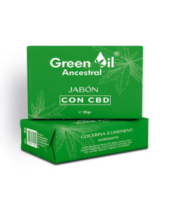 JABON CBD GREEN OIL BARRA X 90 GR
