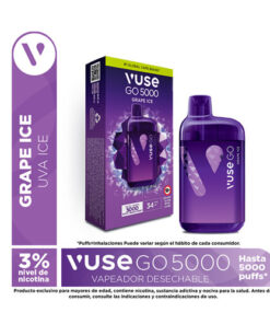 VUSE GO DISP.5000 UVA ICE 34 MG X 1 UND