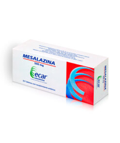 MESALAZINA 500 MG ECAR ** CAJA X 30 TABS