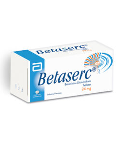 BETASERC 24 MG CAJA X 40 TABS