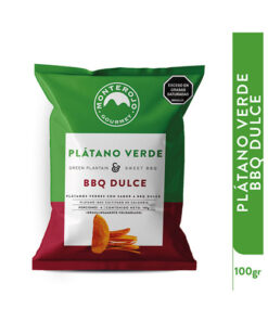 PASAB. MONTEROJO PLATANO VERDE BBQ DULCE X100G