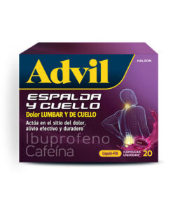 ADVIL ESPALDA Y CUELLO CAJA X 20 CAPS