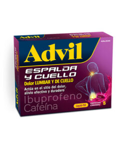 ADVIL ESPALDA Y CUELLO CAJA X 5 CAPS