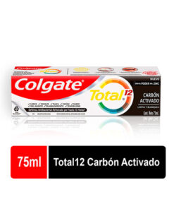 CREMA DENT.COLGATE TOTAL 12 CARBON TUBO X 75 ML