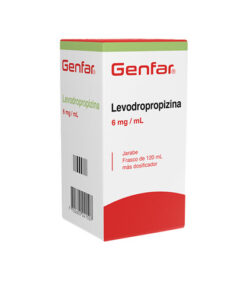 LEVODROPROPIZINA 6 MG/ML GENFAR FCO X 120 ML