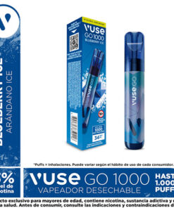 VUSE GO DISP.1000 ARANDANO ICE 34 MG X 1 UND