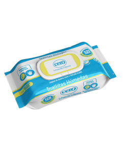 TOALLITAS CERO VIT.E +ALOE PQTE X 120 UNDS