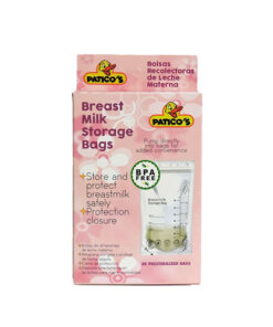 BOLSA RECOLECTORA DE LECHE MATERNA PATICOS X 20UND