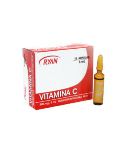 VITAMINA C SOL.INY PISA CAJA X 10 AMP
