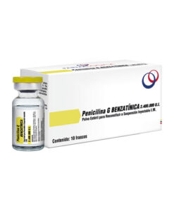 PENICILINA G.BENZA. 1.200.000 PISA X 10 AMPS